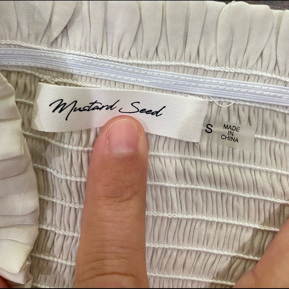 tiered skirt cream - Picture 2 of 2